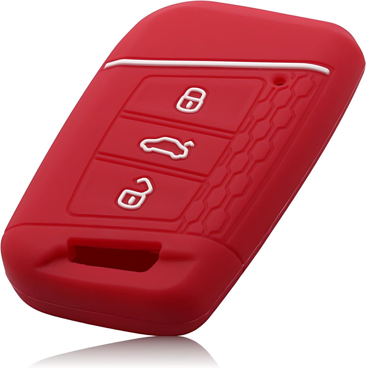 Foamo Car Key Case Compatible with VW Passat B8, SEAT, Skoda Car Key, Silicone Key Cover, Car Key Cover Protective - ShopVlot