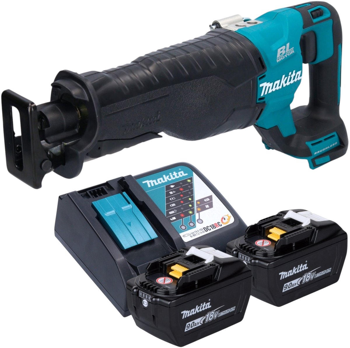 Makita DJR 187 Z Accu Reciprozaag 18 V Brushless Solo - zonder accu, zonder oplader