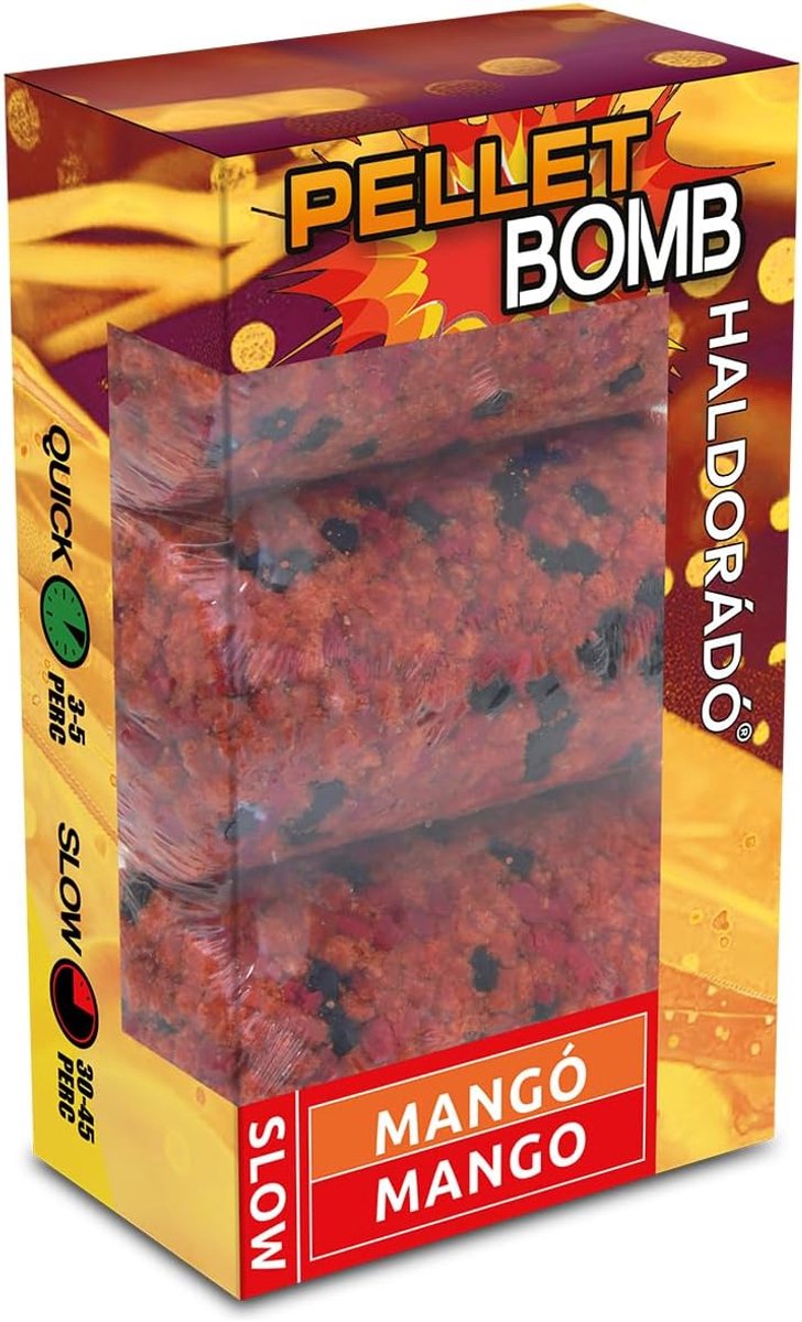 Visaas Pellet Bomb - Mango Smaak - Langdurig Effect - Ideaal voor brede worpen - ShopVlot
