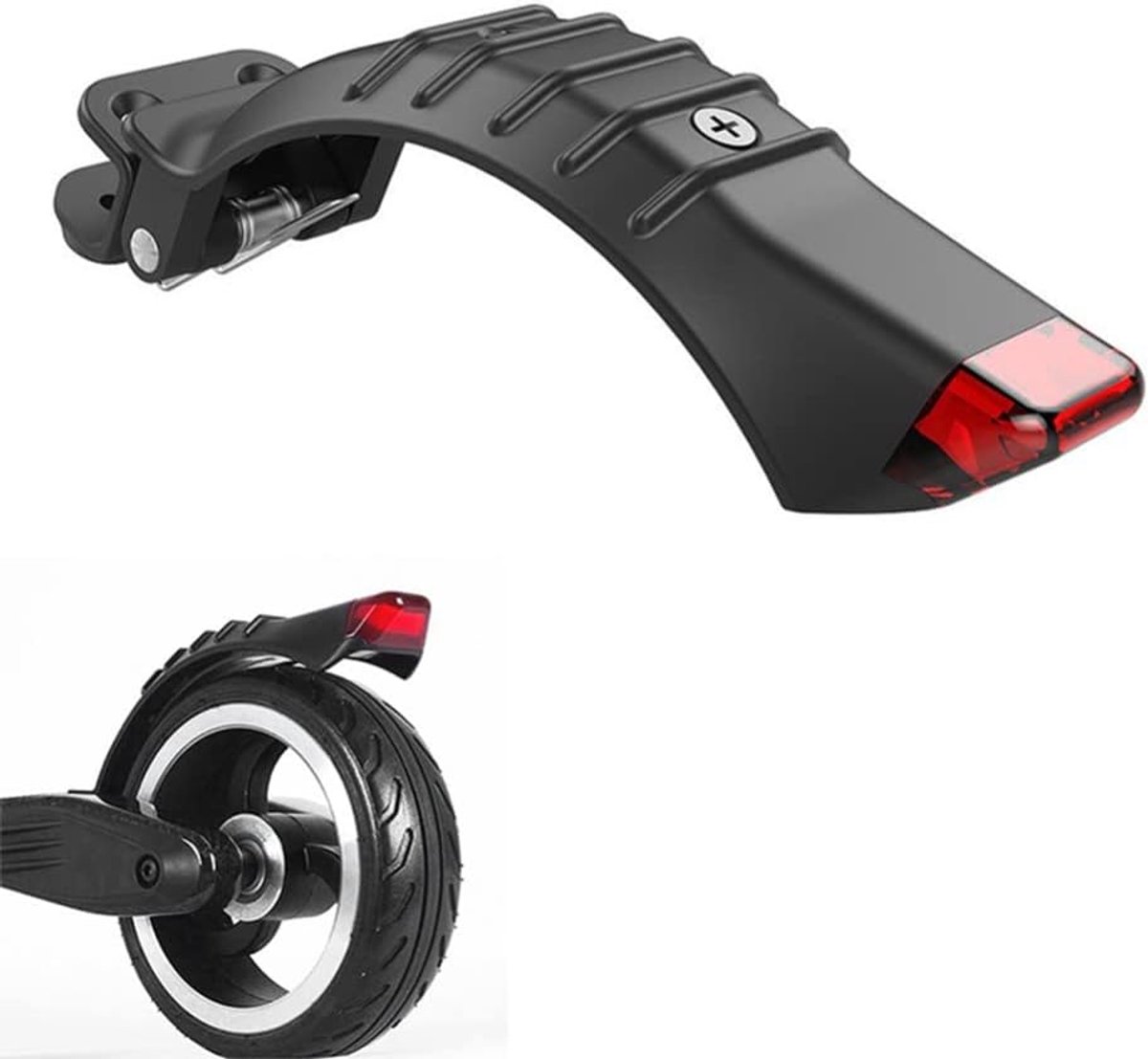Garde-Boue Universal 5 5.5 inch / 6.5 inch for Scooter Fender Scooter with Safety Lights - ShopVlot