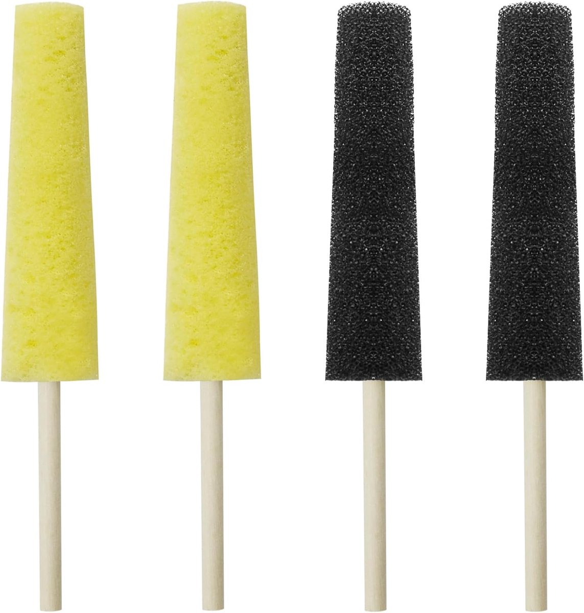 Keramische sponsstokken - twee-kleurige kleihouder - ideaal voor keramiek kunstenaars - duurzaam en herbruikbaar - ShopVlot