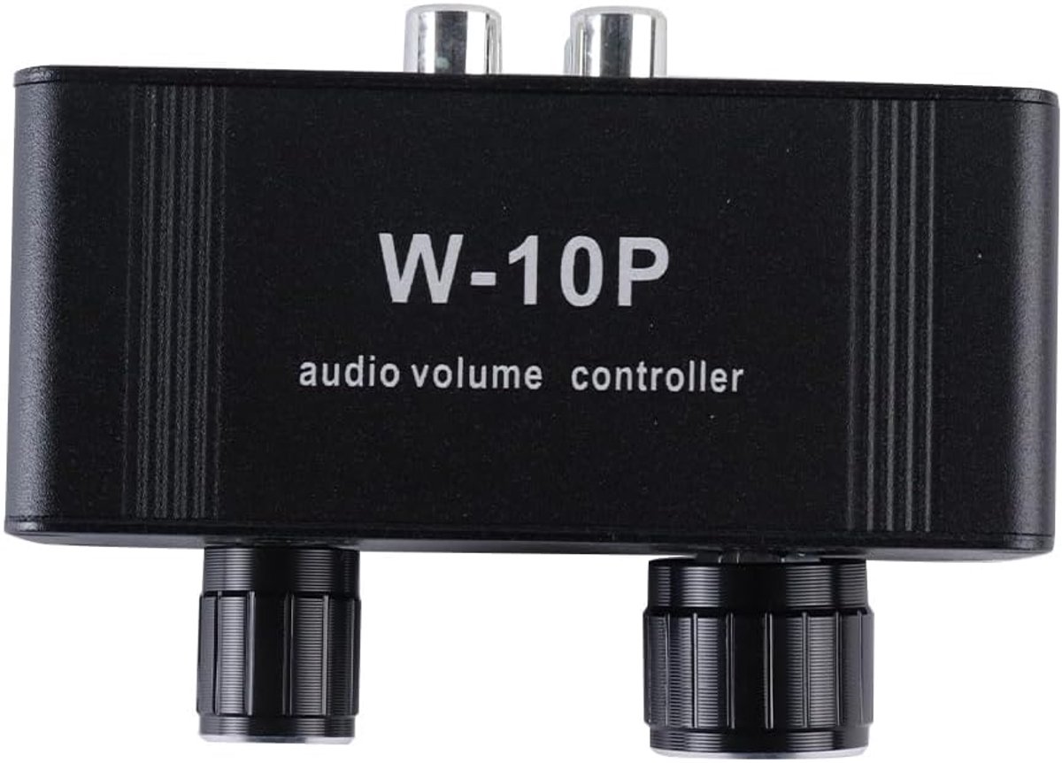 Mini-stereo-volumeregelaar - 3,5 mm uitgang - voorversterker fader - eenvoudig te installeren - ShopVlot