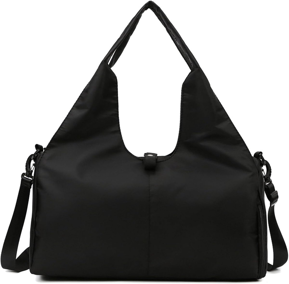 Gymtas 49 x 21 x 25 cm - Zwart - Waterdicht - Ideaal voor sport en reizen - ShopVlot