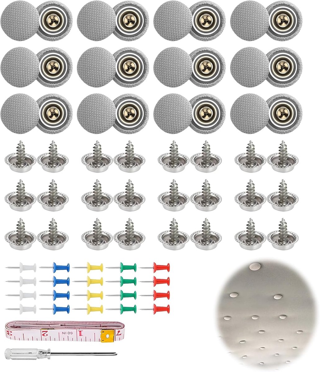 Car Roof Tool Knobs Set 46-delig - Inclusief schroevendraaier - Duurzaam met anti-roest coating - ShopVlot