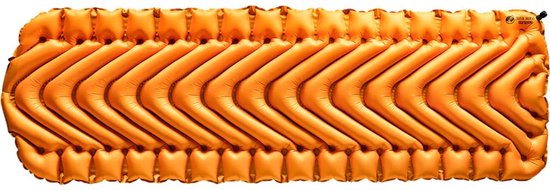 Geïsoleerde Slaapmat - Kampeer Mat - Buiten Slapen - Lichtgewicht Isolatie - One Size - Oranje — afbeelding 3