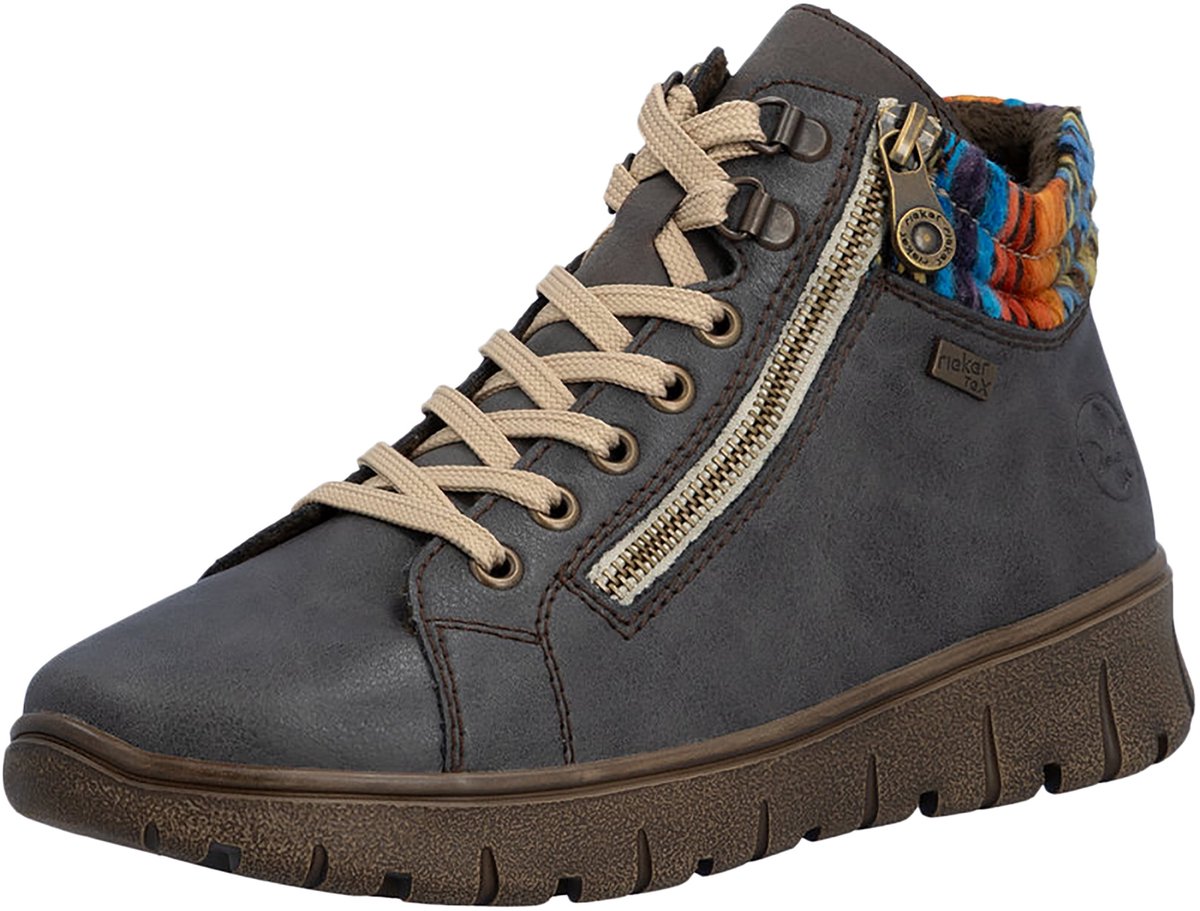 Odeon hoge leren sneakers