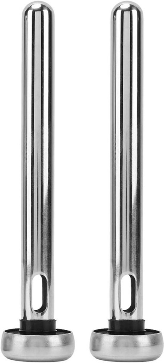 2 Stuks RVS Bier Koelstaven voor Snelle Koeling van Bier, Ideaal voor Thuisbar en Bierliefhebbers
