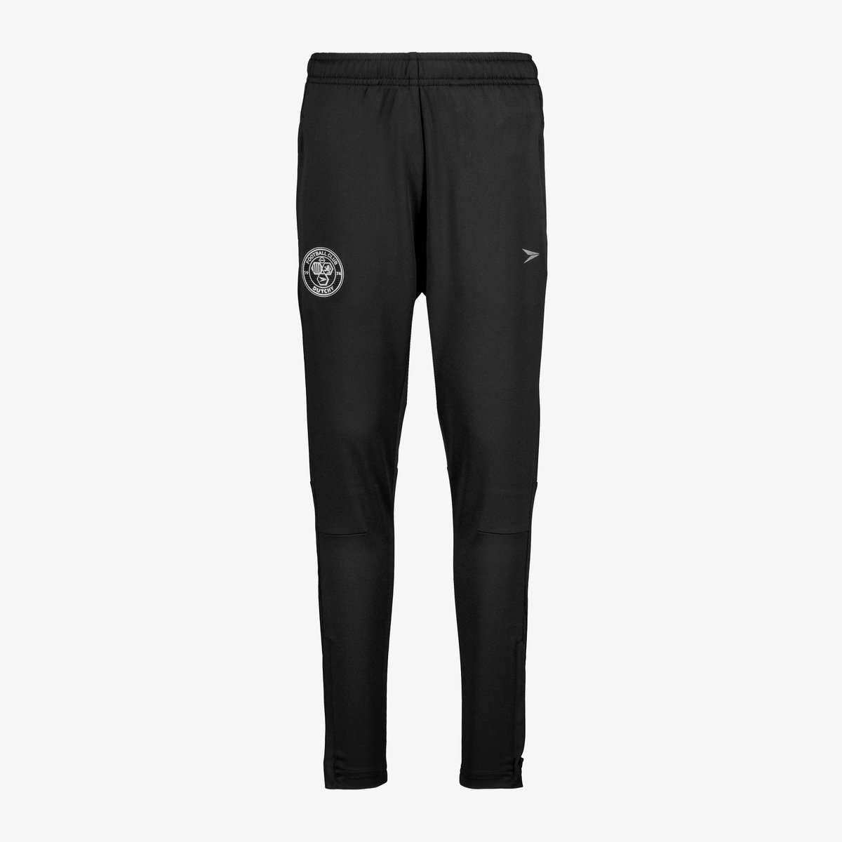 Dutchy kinder trainingsbroek zwart zilver - Maat 146/152