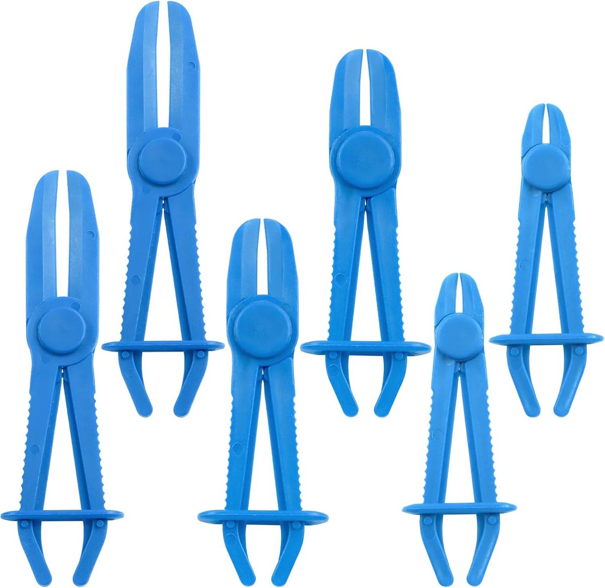 Flexibele Slangklemmen Set, Pliers voor Remslangen, Brandstofslangen en Koelslangen, 6-delige Set met Precisie en Duurzaamheid