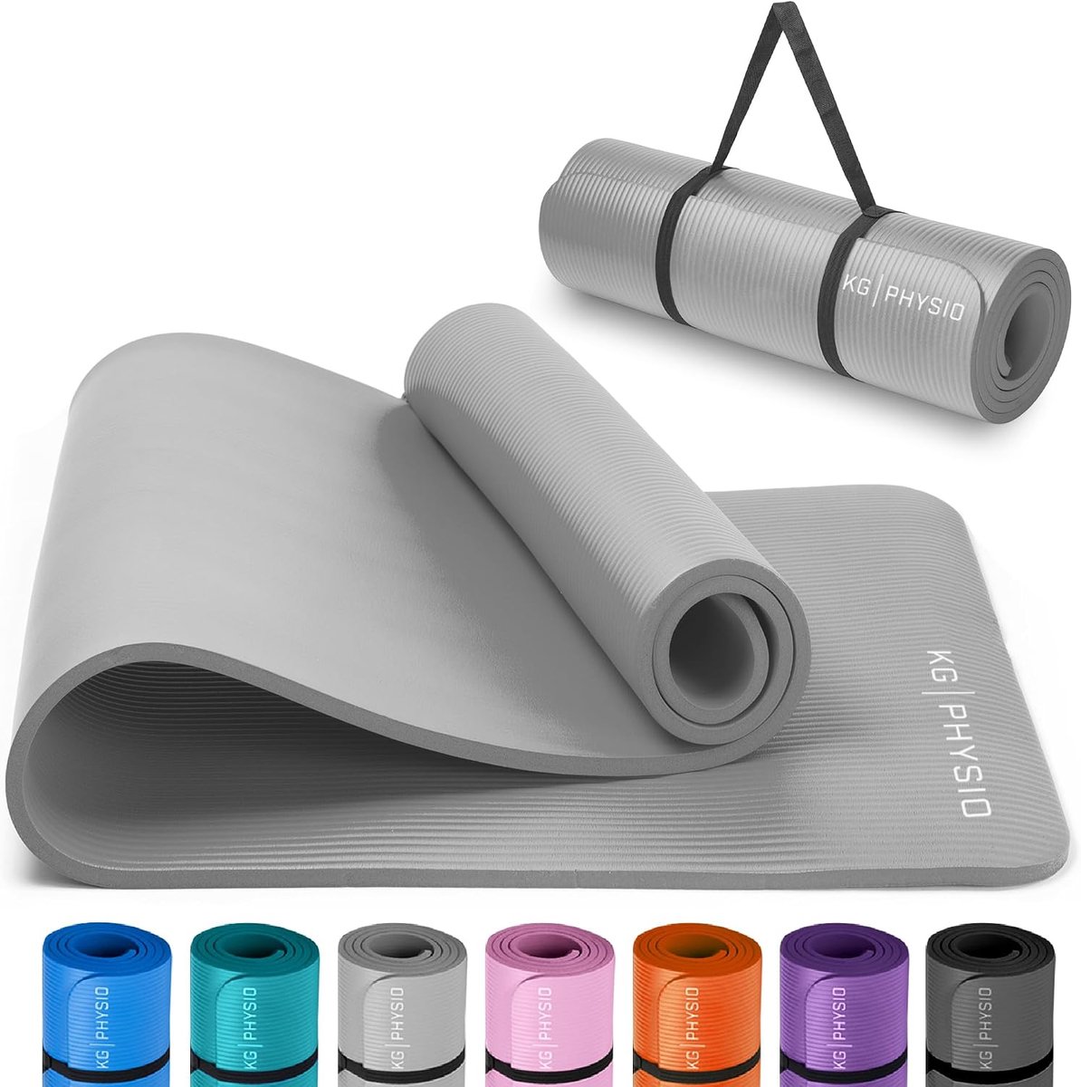 Yoga mat 183 x 60 cm - non-slip - schokabsorberend - ideaal voor trainingen - ShopVlot