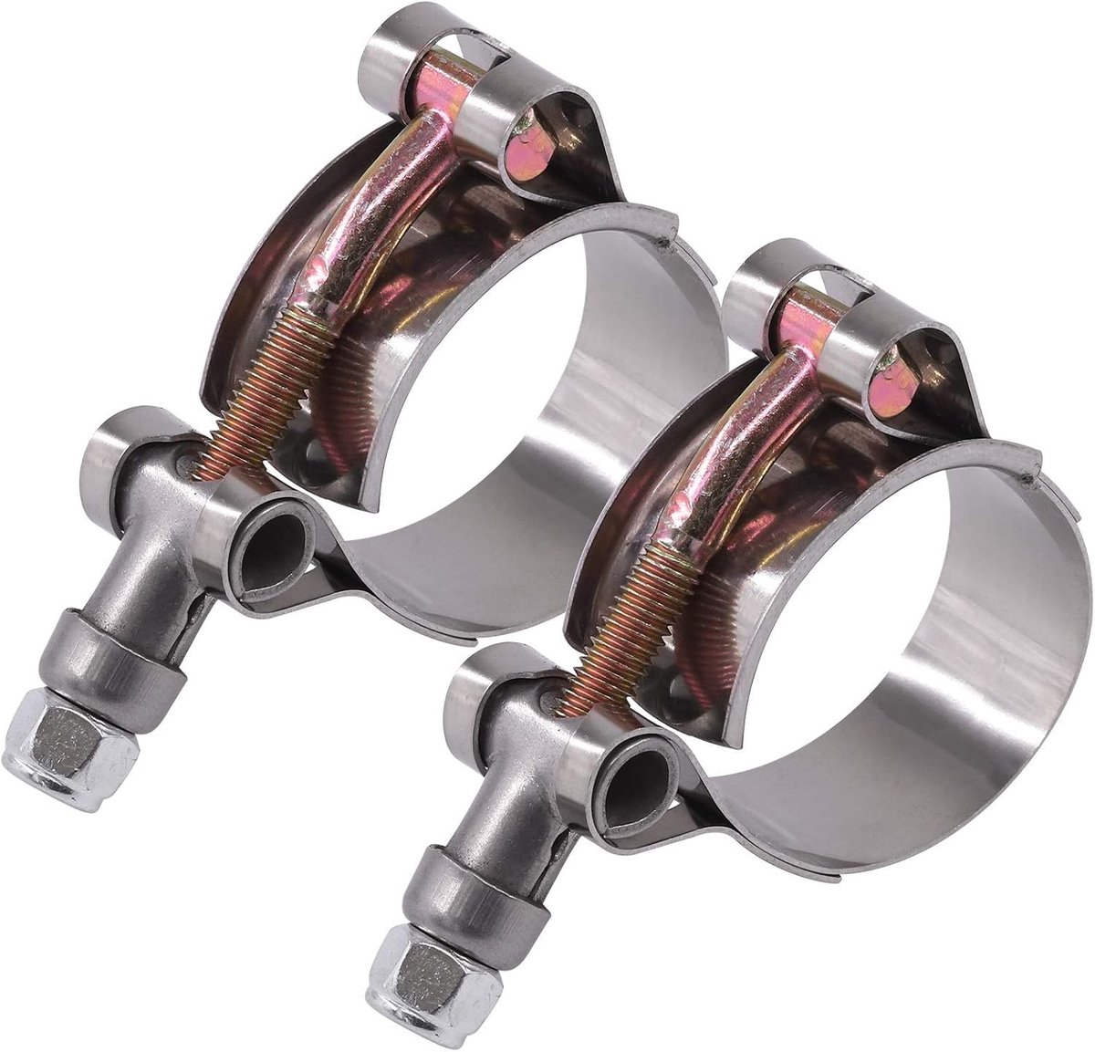 RVS T-Bolt Slangklemmen 32-37mm voor Turbo Inlaat en Intercooler - Duurzaam en Sterk