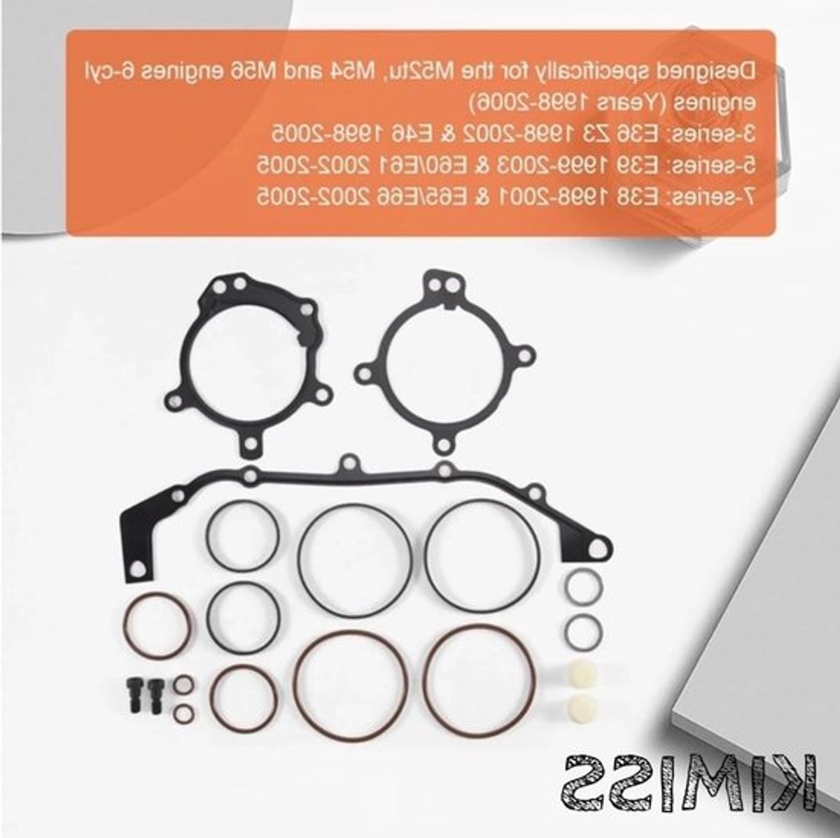 Reparatieset voor O-ring afdichting, dubbele Vanos-reparatieset voor E36 E39 E46 E53, motoronderdelen en auto-accessoires