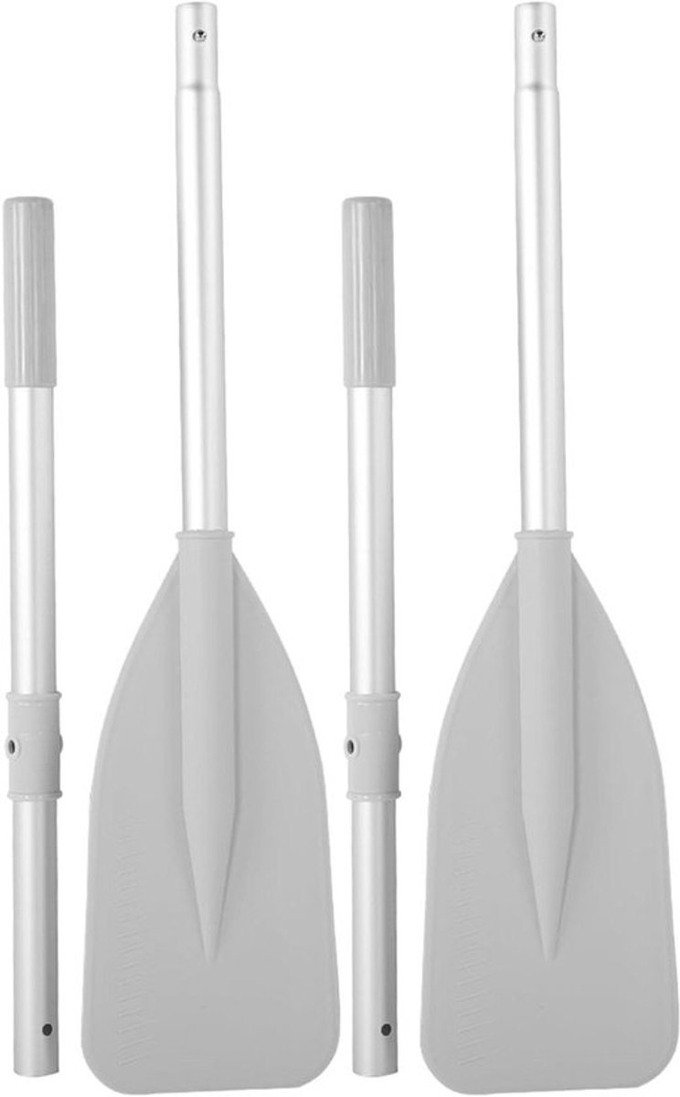 Peddelset voor Opblaasbare Boot en Kajak - Aluminium Legering - Roeispanen en Paddle - Water Sport Peddel met Hoge Taaiheid - 2 Stuks Staaf .