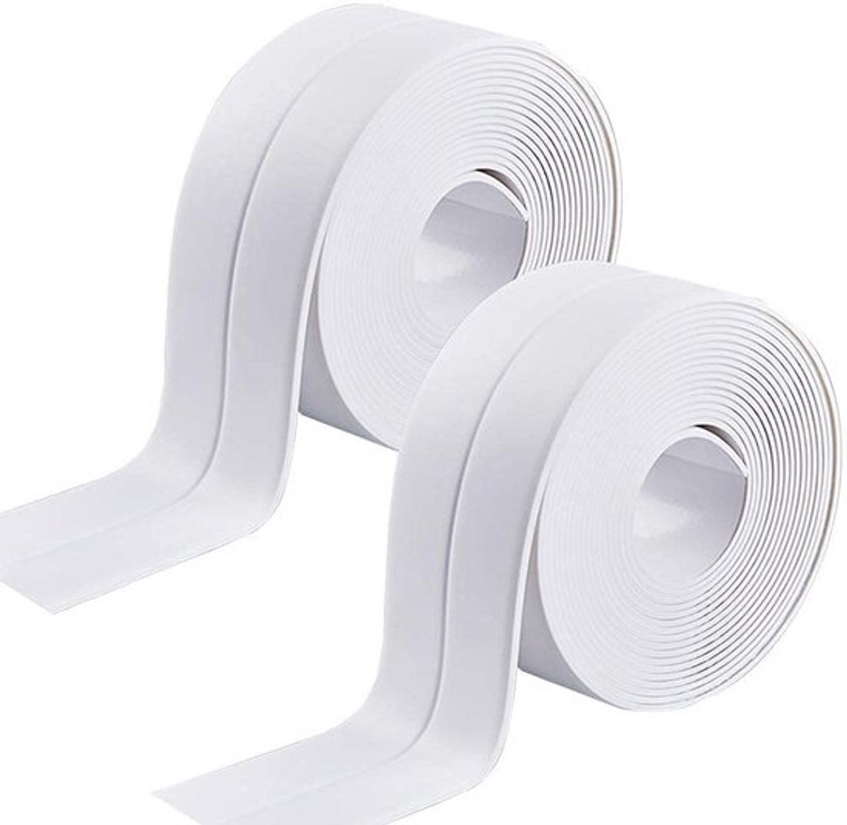 Afdichtingsband - Waterdichte Afdichtingstape - Zelfklevend en schimmelbestendig - Wit - Badkamer en Keuken - 2 stuks - 3,2 meter lang
