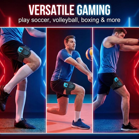 Verstelbare elastische beenband voor Joy-Con, ideaal voor Ring Fit Adventure en Switch Sport, accessoires voor Nintendo Switch en OLED-model — afbeelding 4