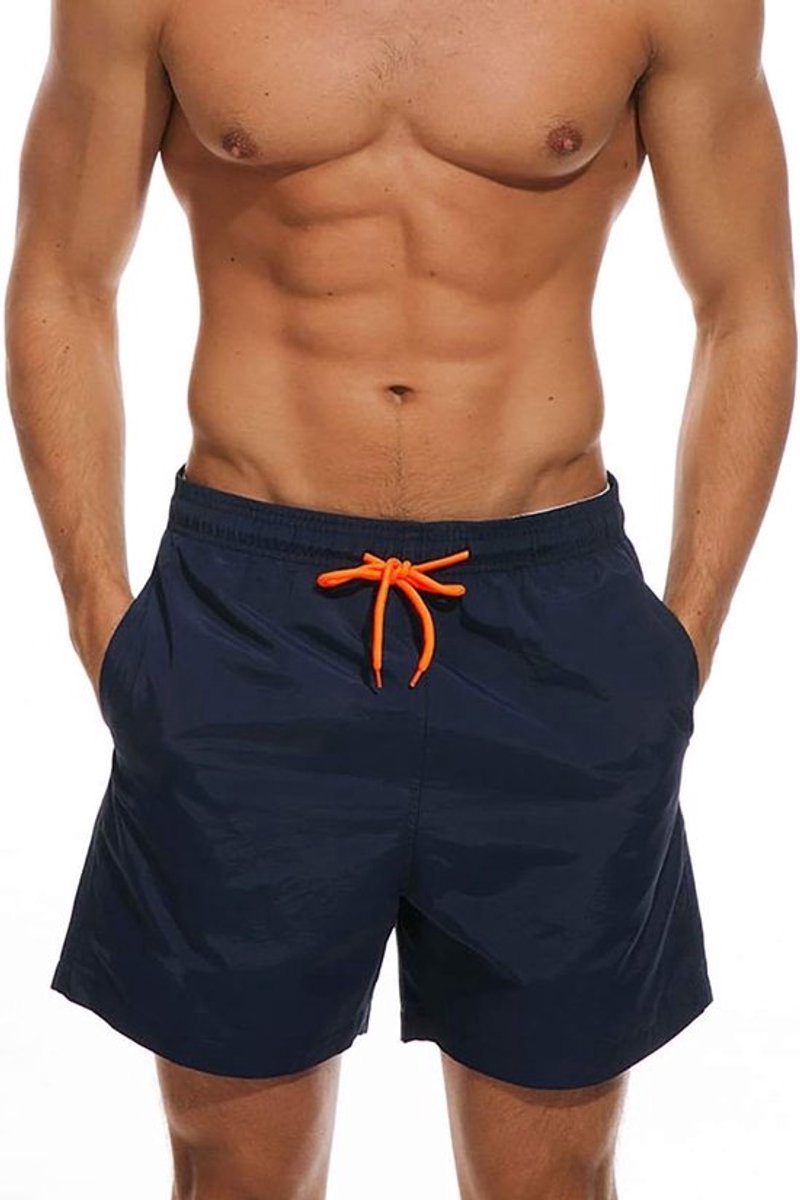 Heren Strandshorts, Zwemshorts voor Actieve Mannen, Ademend en Comfortabel met Trekkoord en Mesh Voering