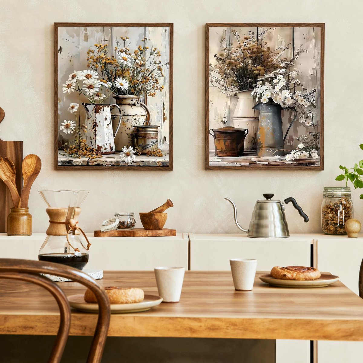 SnelShoppen - 3 Stuks Bloemenschilderen op Nummer voor Volwassenen, Doe-Het-Zelf Schilderen met Acrylverf, Woondecoratie, 30 x 40 cm, Creatief Hobbypr