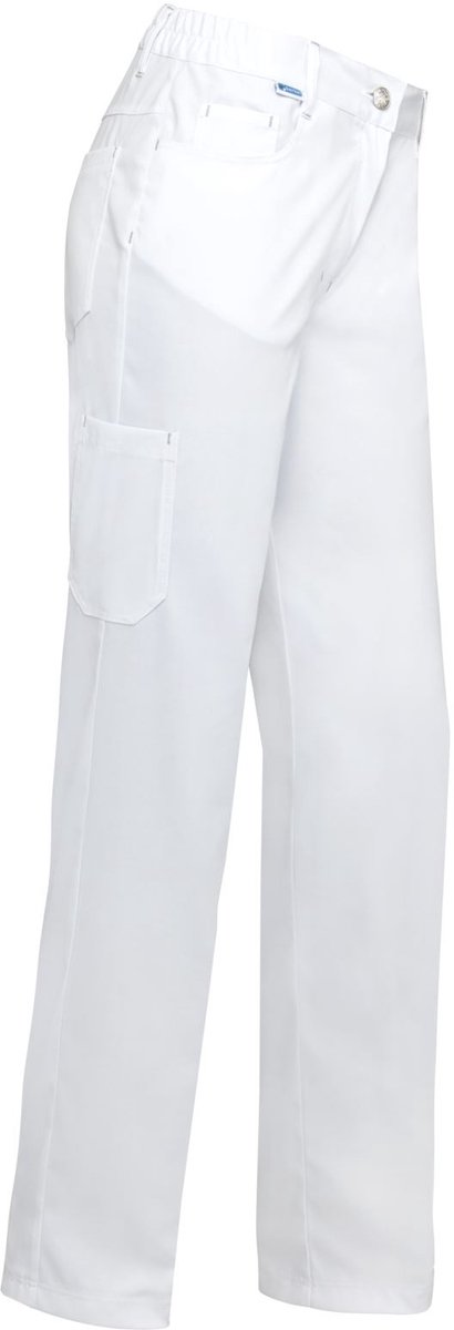 De Berkel damespantalon Thea-50-wit stretch (B744332300150)