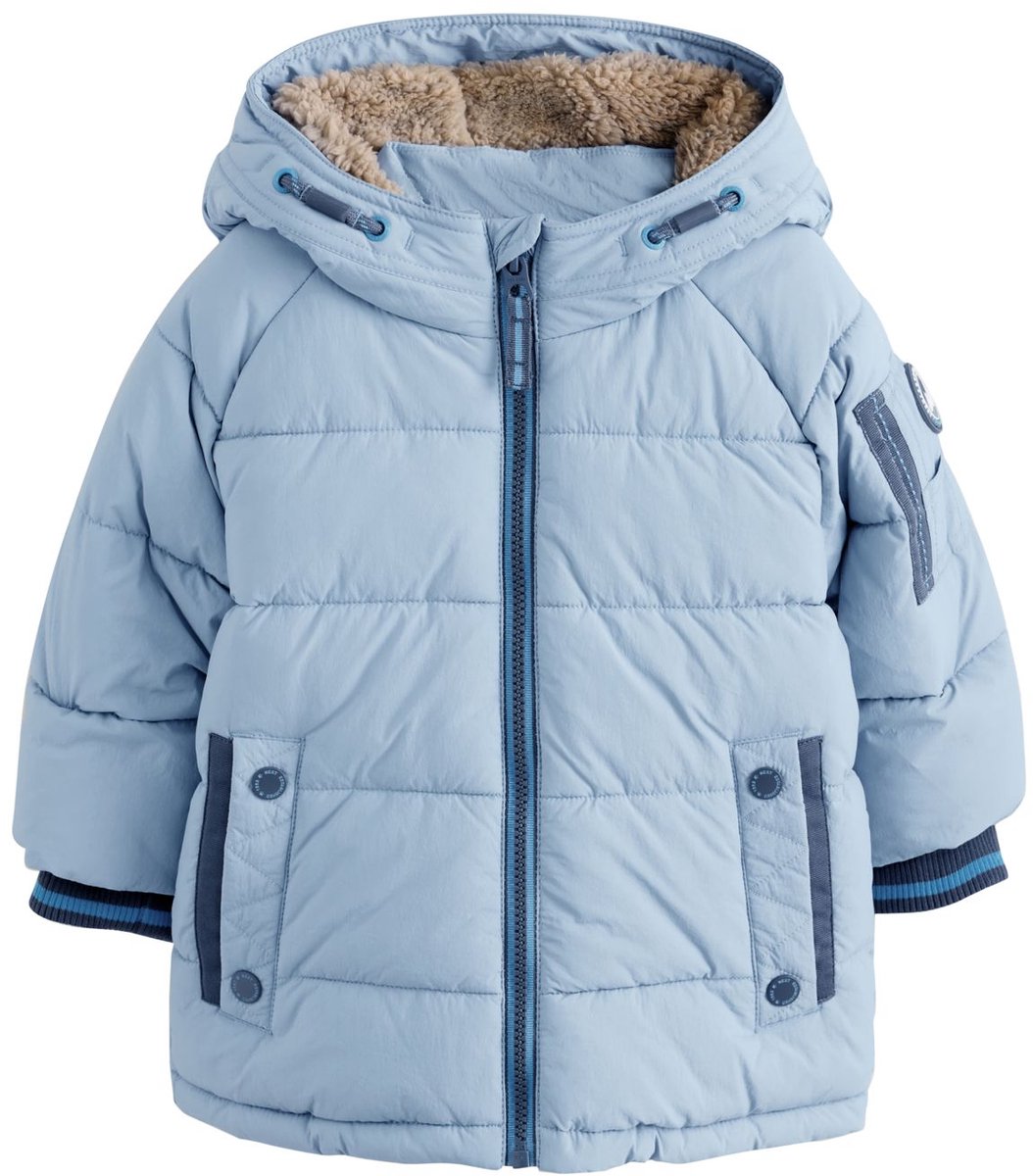 Next - Jongens - Gewatteerde jas met borgvoering - Blauw