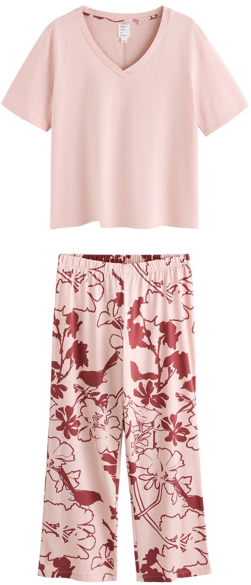 Next - Dames - Pyjama met korte mouwen - Roze
