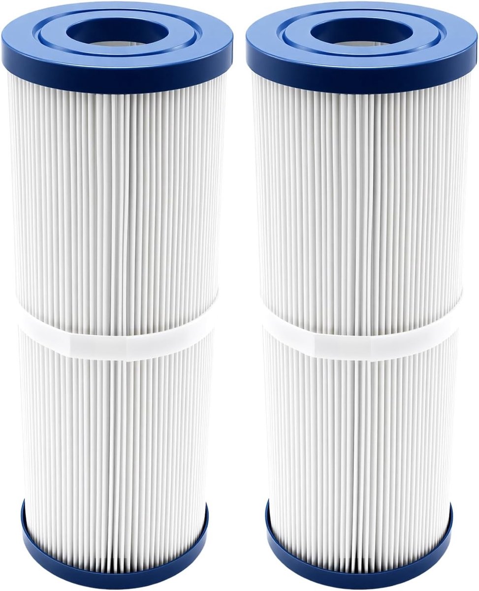 2 stuks Spa filterpatronen voor optimale waterkwaliteit, vervangend voor Unicel C-4326 en Filbur FC-2375, geschikt voor zwembaden en spa's