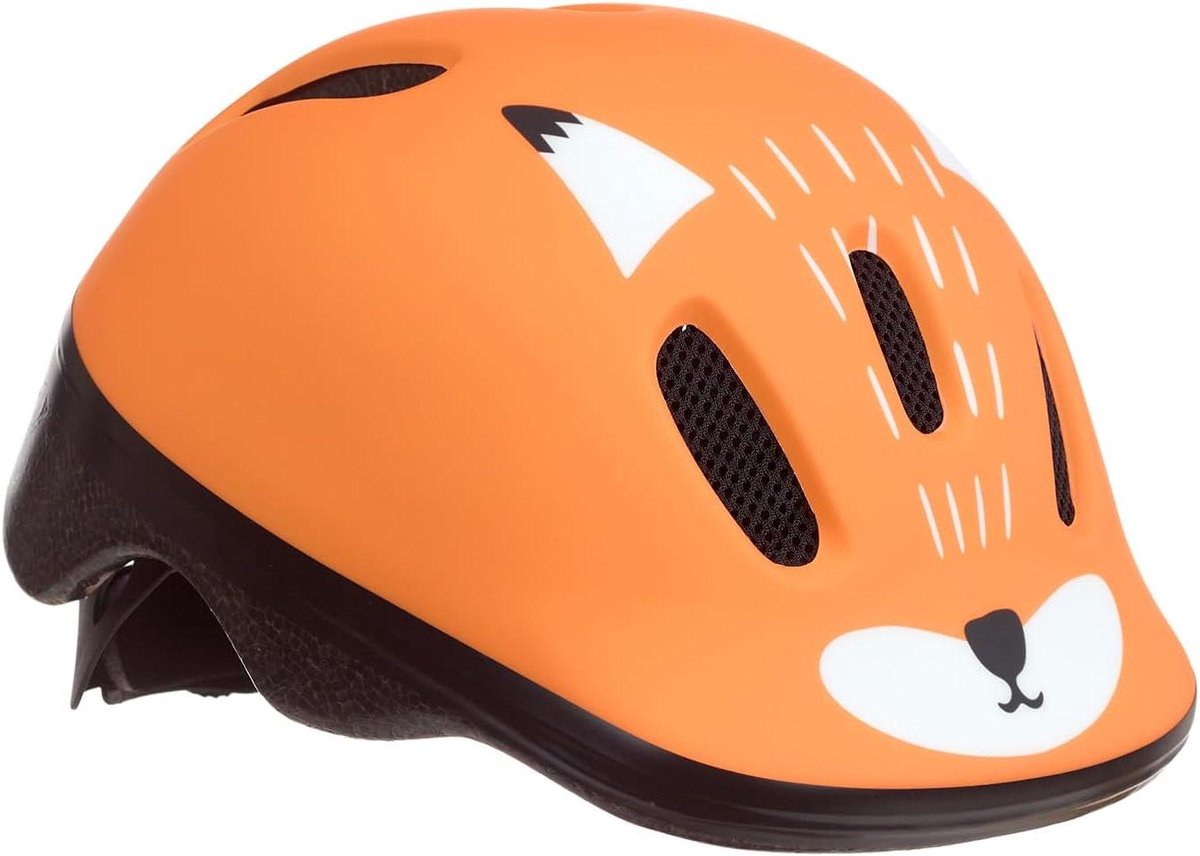 Baby Peuterhelm - Kinder Fietshelm - Veilig Fietsen - Verstelbare Pasvorm - 44-48 cm - Oranje