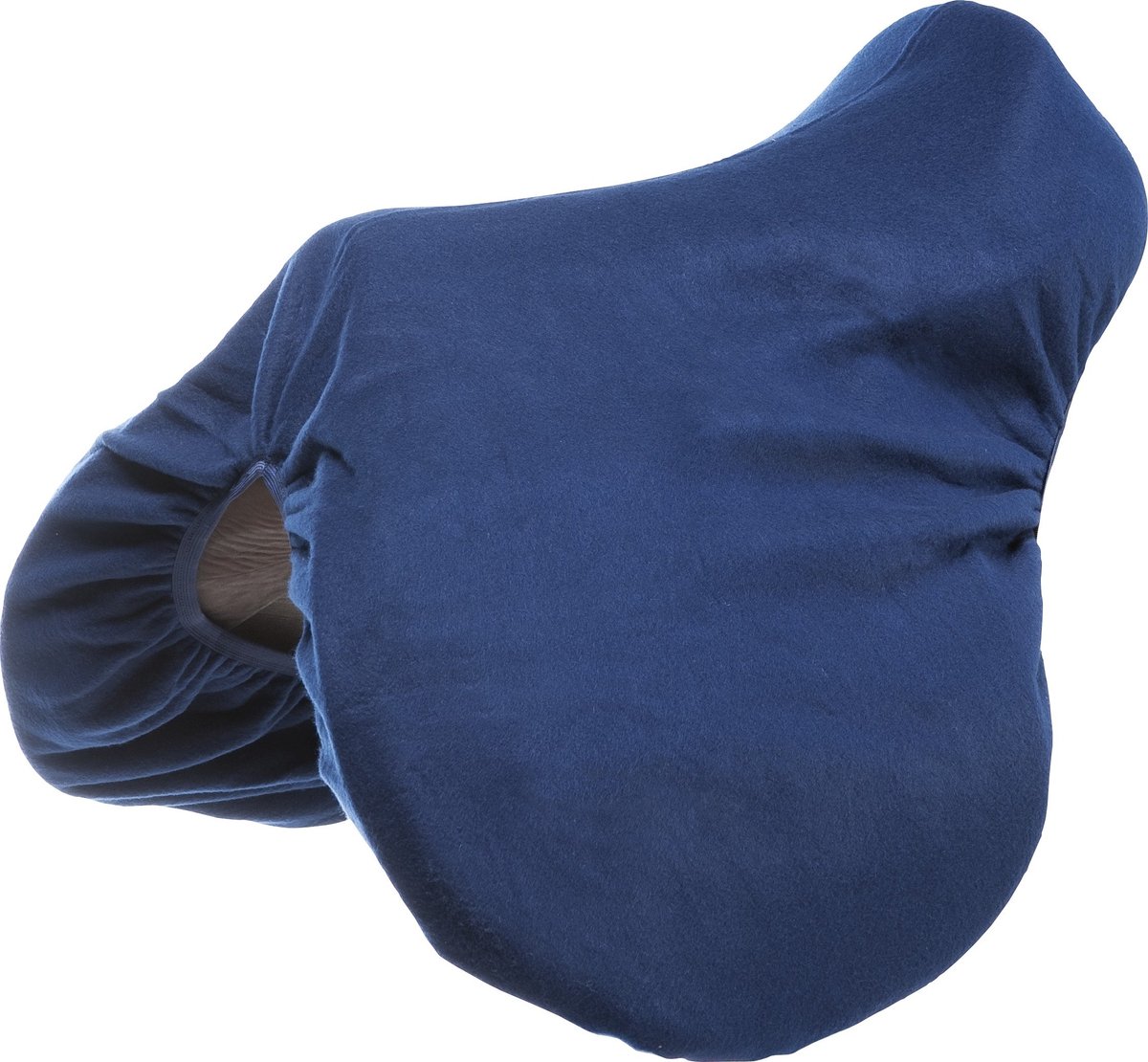 SnelShoppen - Zadelhoes Polarfleece Blauw - Comfortabele en Warmte-isolerende Zadelhoes voor Paardrijden, Ideaal voor Training en Wedstrijden, Geschik