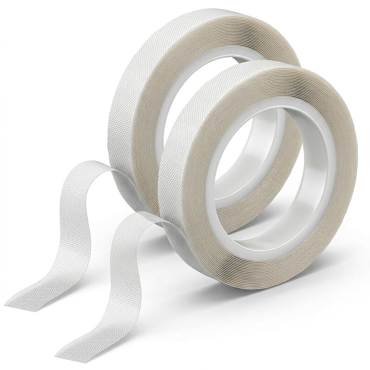 Lage wrijving lade slide runner tape voor gordijnen, meubels en glijdende gordijnringen - 2 rollen van 0,4 inch en 33 voet voor een soepele werking zonder piepen
