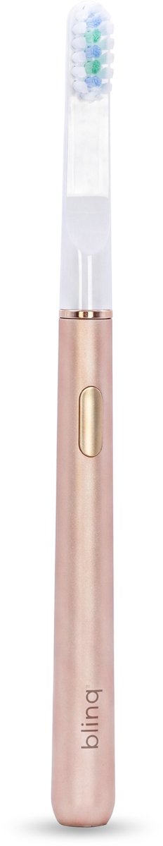 Blinq Slim Electric Toothbrush Sonic Satin Rose - Elektrische-tandenborstels - Electrische tandenborstels - Tootbrush - Toothbrush electric - Tanden poetsen - Oplaadbare tandenborstel - Draadloze tandenborstel - 32.000 RPM - 3 standen - IPX7 - Timer