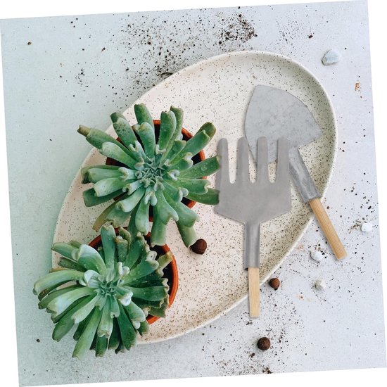 ifundom 5 Stuks Gadgets Voor Tuinieren Tuin Hand Troffel Mini-tuingereedschap Tuin Handschep Huisdecoratie Tuinieren Hark Pop Tuingereedschap Mini Troffel Zelf Gemaakt Kind Ijzer — afbeelding 5