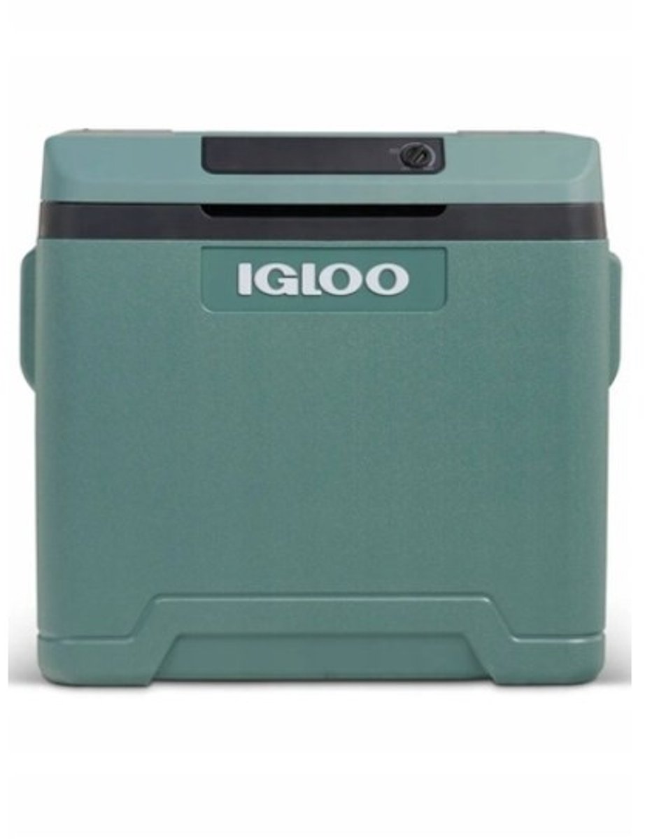 Elektrische koeler - IGLOO - 12 V - 230 V - Kleur groen - 42 L