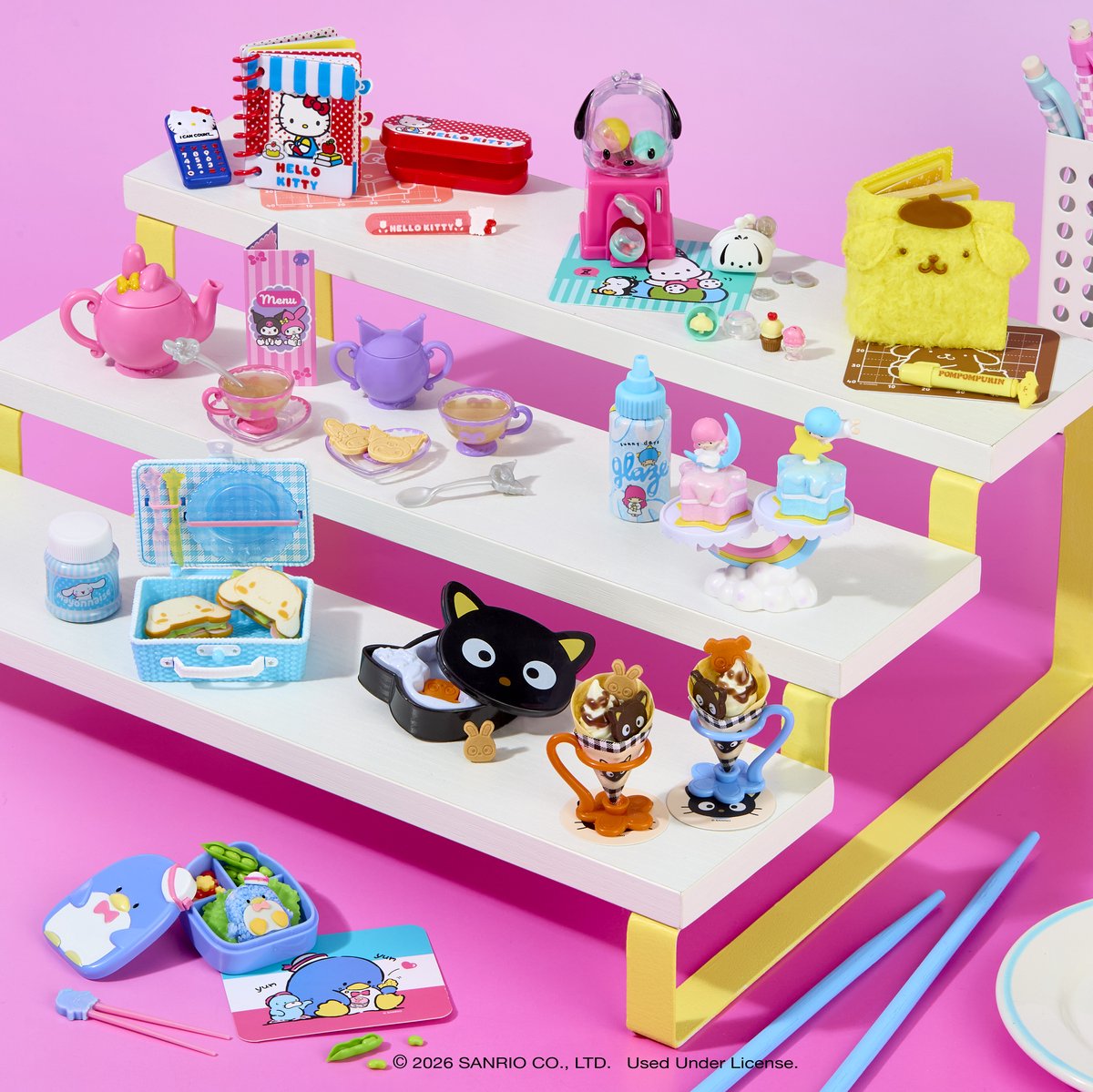 Miniverse - Make It Mini Hello Kitty and Friends - Series 4 - Knutselset - Miniaturen Maken — cadeau in Hobby - foto 3