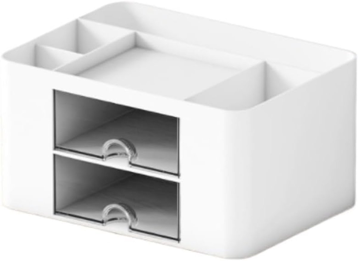 Bureau Organizer - Opberger Lades - Bureau Opruimen - Met 2 Lades - 19.5x14 cm - A