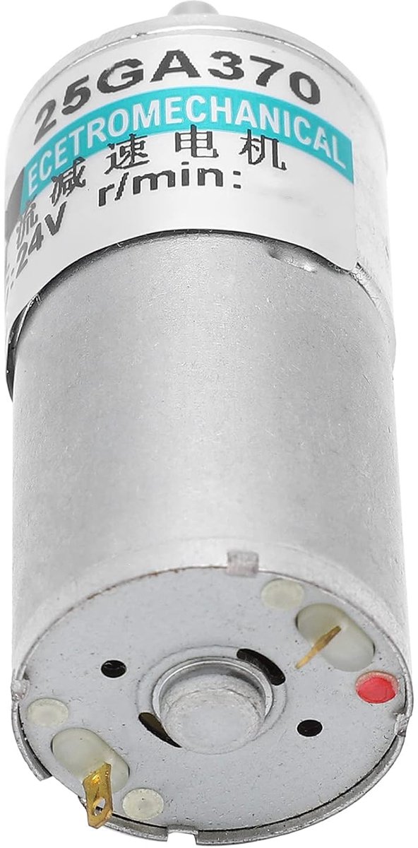 DC Motor - Modelbouw Motor - Projecten Aandrijven - Zuiver Koper - 24V 300rpm - Metaal