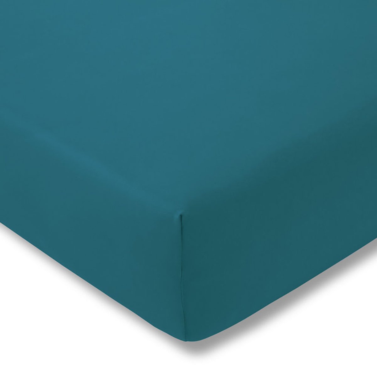 Estella 051 - Hoeslaken - 100 x 200 cm - Rekbare jersey - Blauw