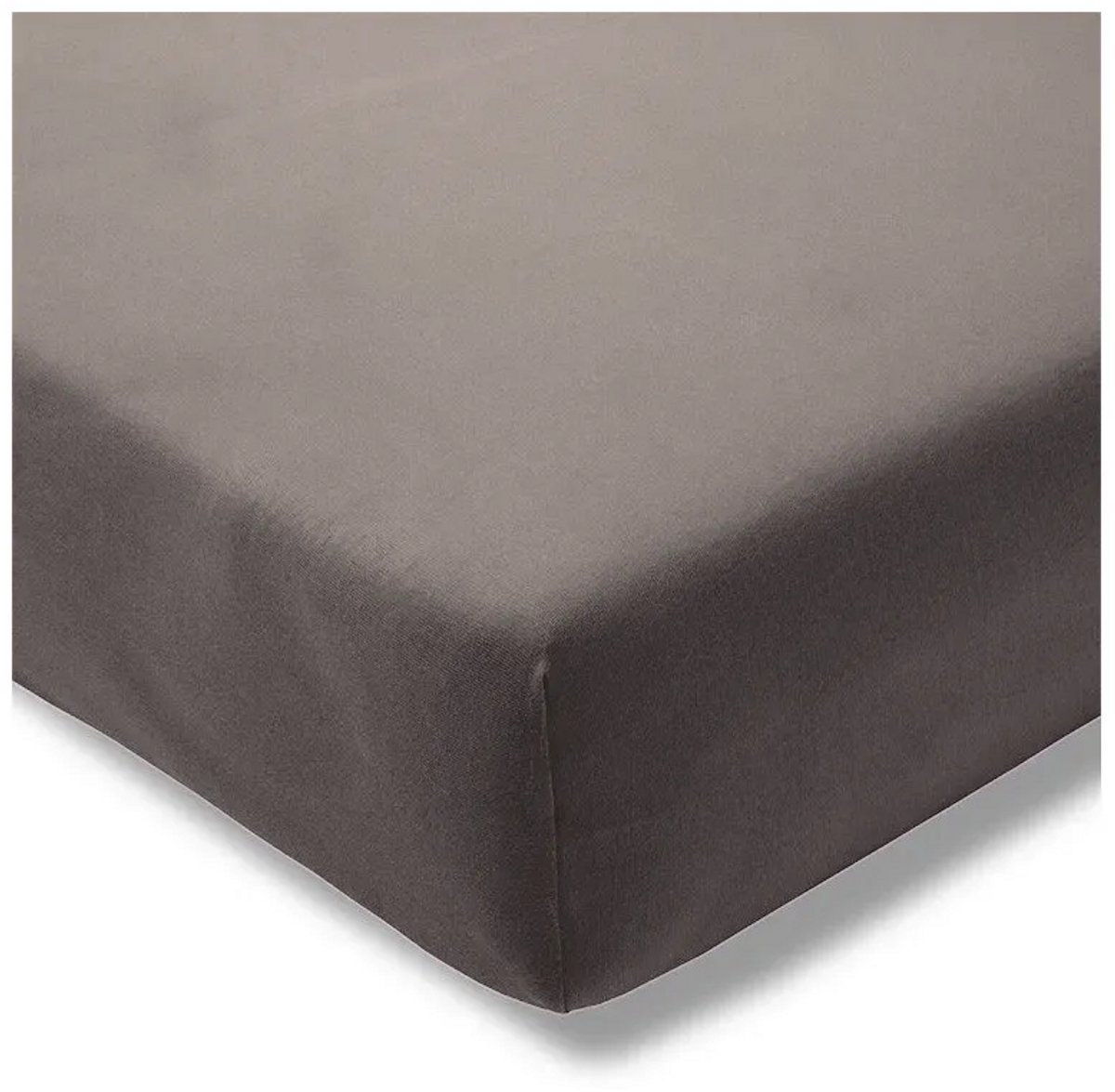 Estella 800 - Jersey Stretch Hoeslaken - 100 x 200 cm - Grijs