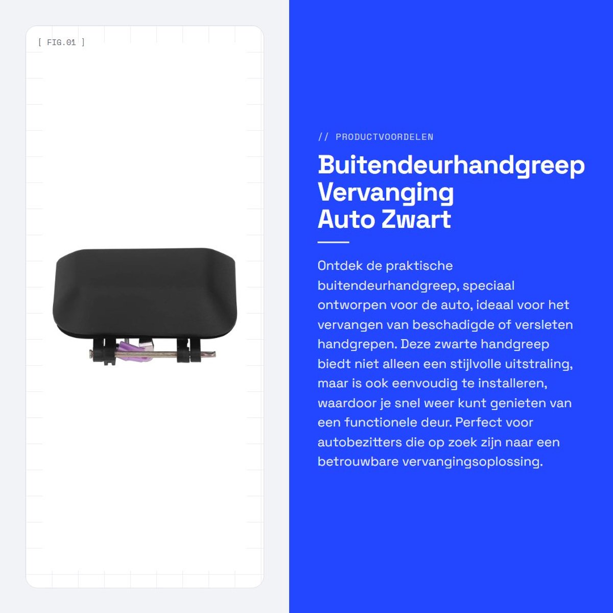 Deurhandvat - Dailygoods- Buitendeur Handgreep Vervanging 2007-2016