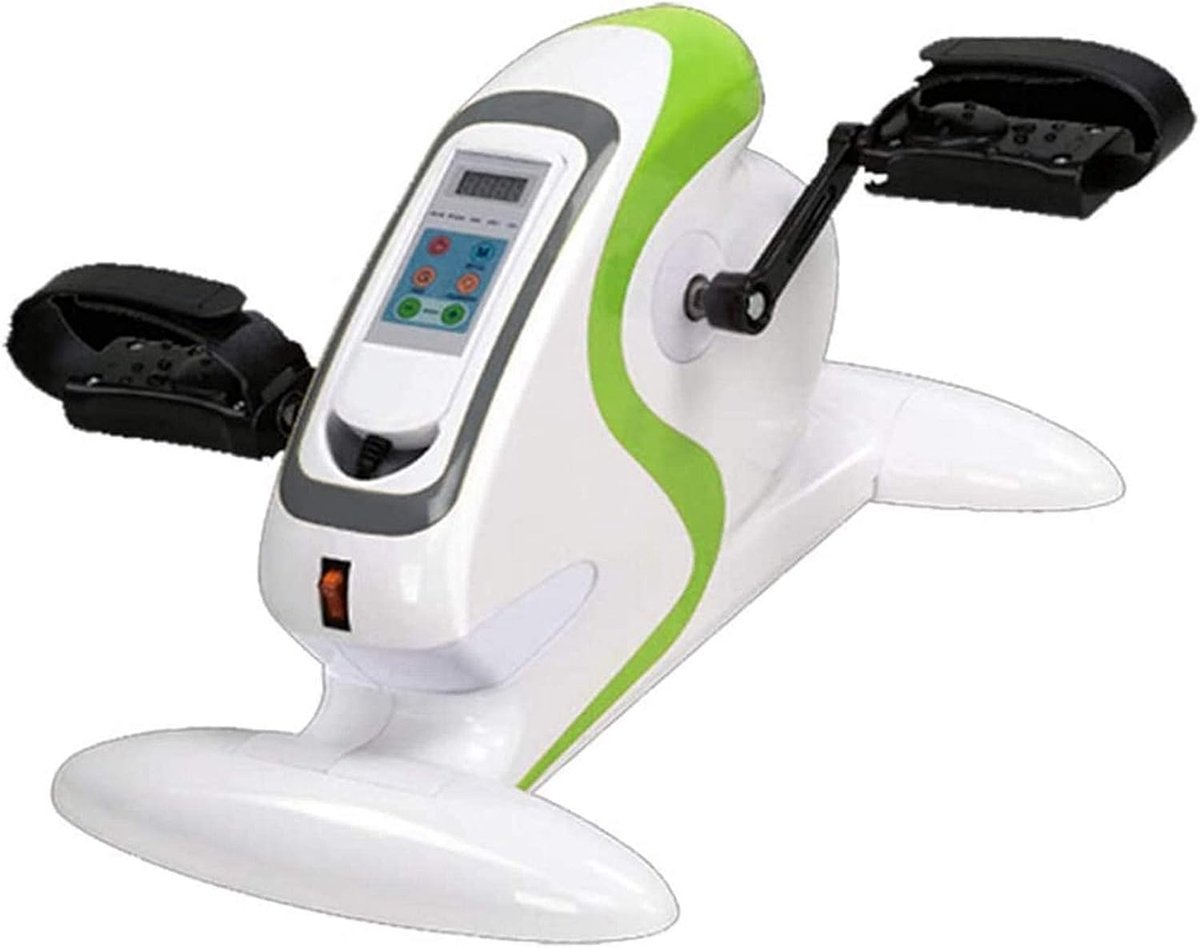 Mini Hometrainer - Fiets Oefenapparaat - Revalidatie Thuis - Intelligente Krampverlichting - 12 Snelheden - Zwart
