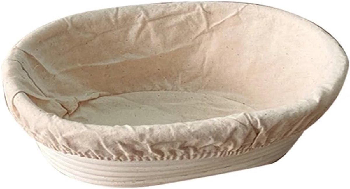 Broodmand Rieten Gistmand Deeg Brood Bakken Natuurlijk Materiaal Maat M Houtkleurig