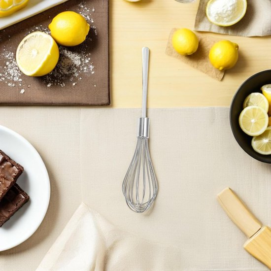 Heavy Duty Rvs Handmixer Opzetstuk Langgerekte Klopper Voor Boormixer Keuken Accessoires Efficiënt Mixen Van Deeg Ei Voor Bakken Eenvoudig Te Reinigen Vervangen van Merkloos — afbeelding 4