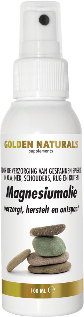 Golden Naturals Magnesiumolie spray (100 milliliter)