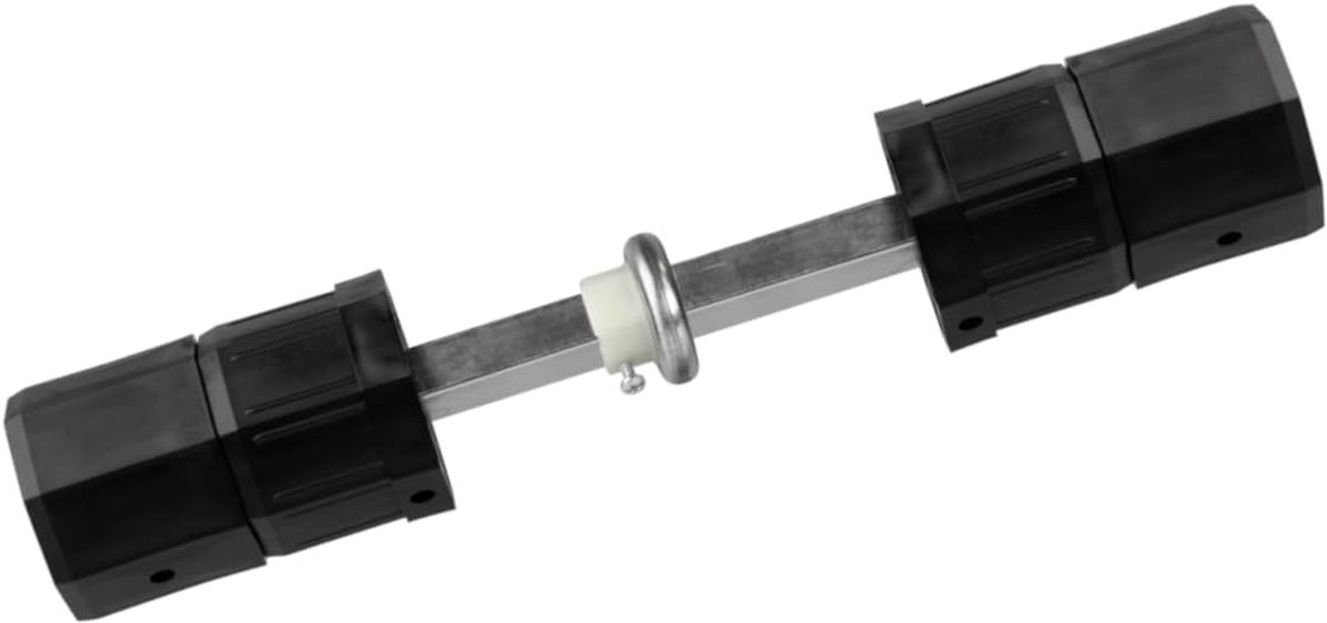 Middenlager Maxi - As koppeling - Rolluiken verbinden - Gelijk looprichting - 290 mm - Metaal