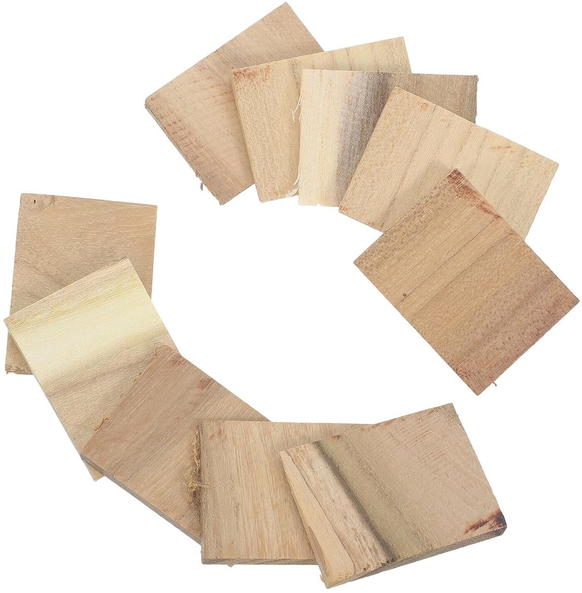 Houten Wiggen - Reparatiewiggen - Gereedschap Repareren - Stevige Bevestiging - 10 Stuks - Lichtbruin