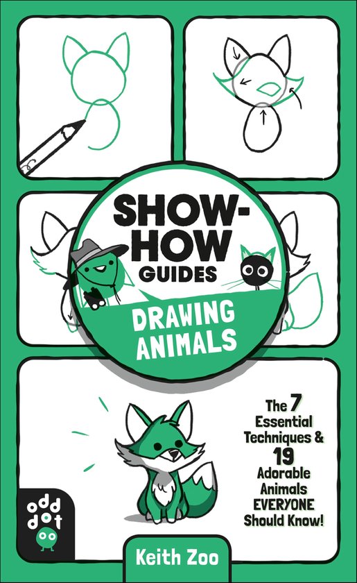 Show-How Guides: Drawing Animals - cover