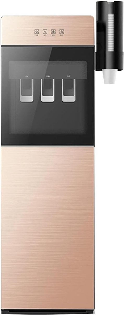 Waterdispenser - Waterkoeler fontein - Drinken verfrissen - 3 temperaturen - 5 Gallon bodem - Goud