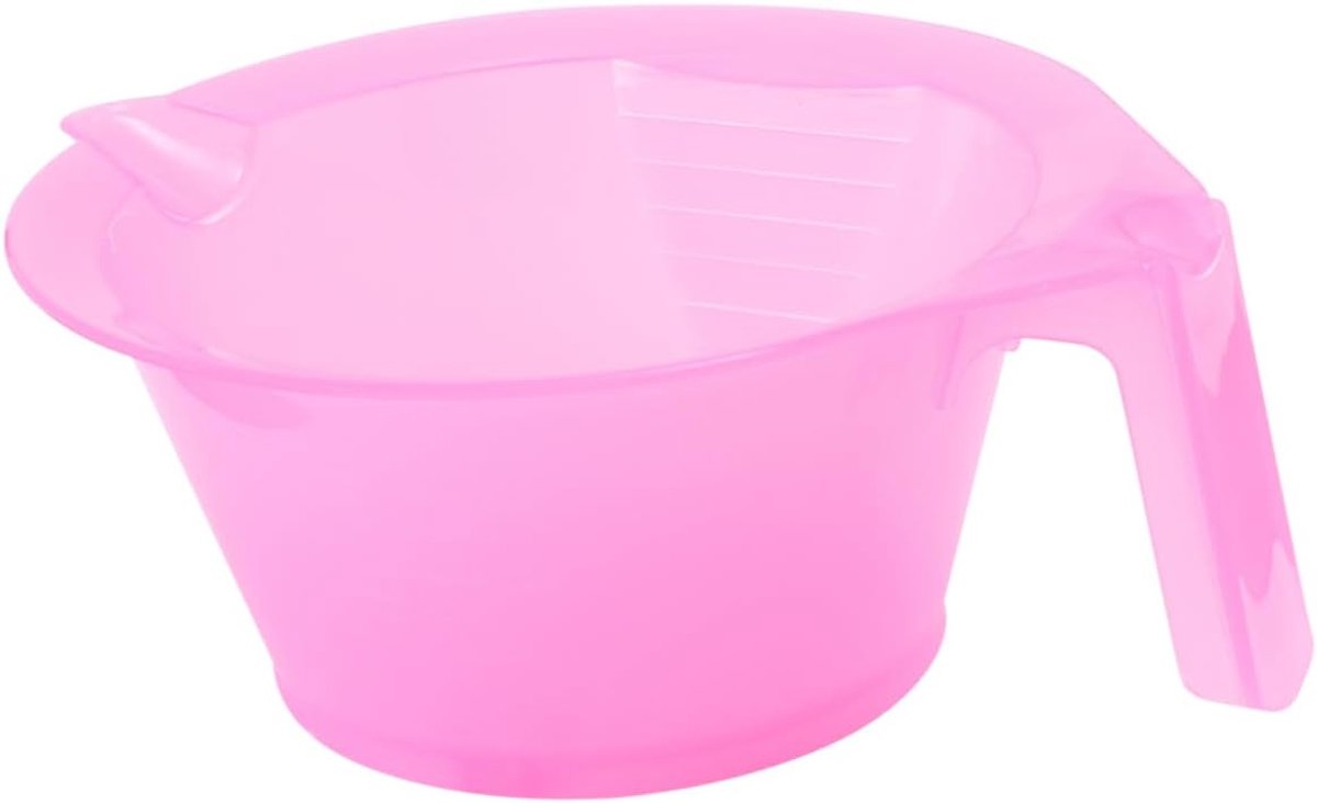 Haarverf Mengkom - Verfkom Kappers - Haarverf Mengen - Met Handgreep - 155 x 135 cm - Roze