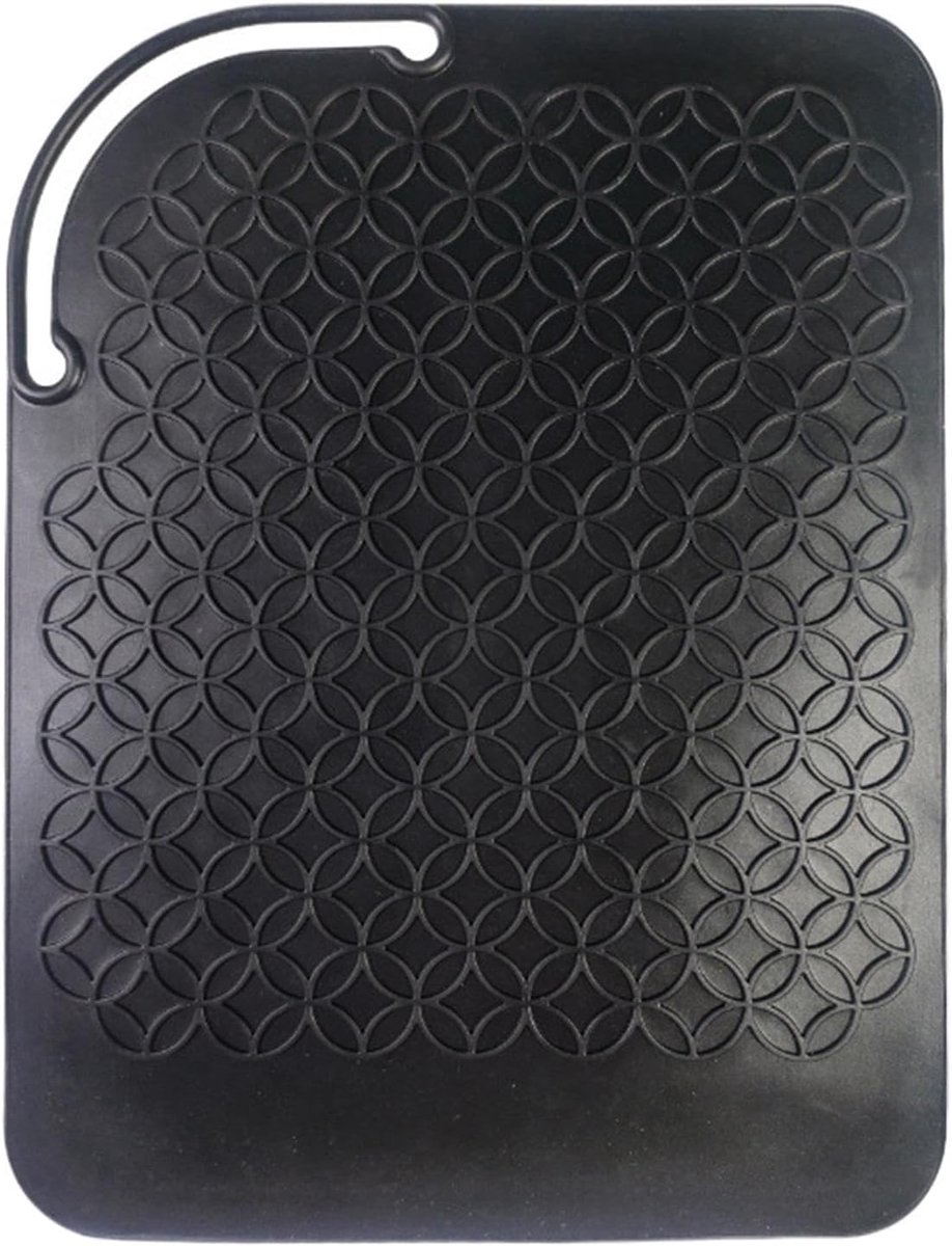 Hittebestendige Mat - Styling Pad - Haar Stylen - Antislip Ontwerp - 21x156 cm - Zwart