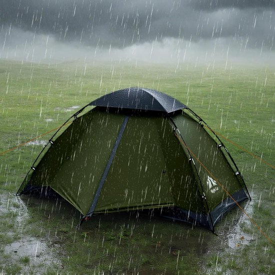 Night Cat Tent voor 1 Persoon Kamperen: Waterdichte Rugzaktent voor 1 Man Eenvoudige Opzet Lichtgewicht Wandelingen in de Achtertuin — afbeelding 2
