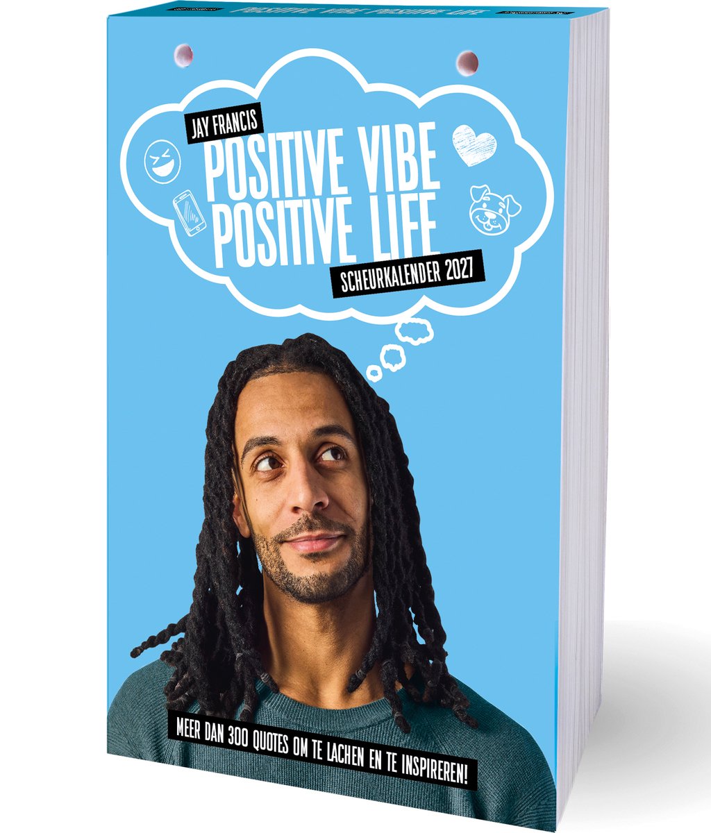 Positive Vibe, Positive Life - Scheurkalender 2027