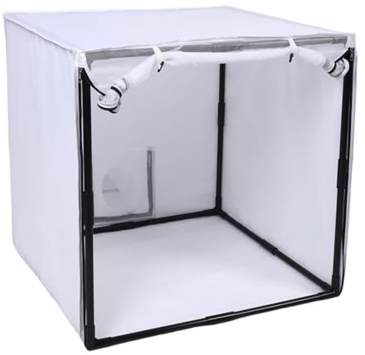 Dailygoods- Verfcabine Draagbaar met Filter - Spuitcabine - Schildertent - Ventilatiesysteem - 75x75x75cm - Snelle Montage